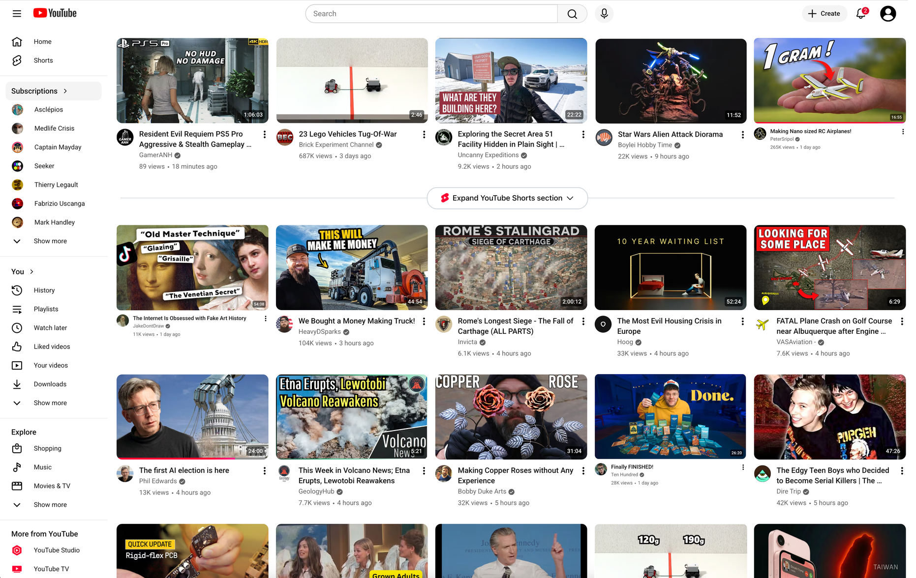 With Controls for YouTube